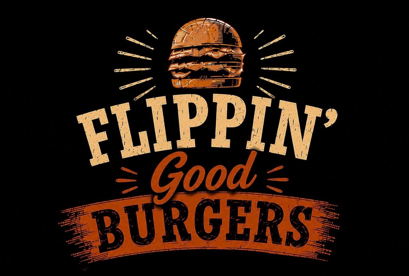 Flippin' Good Burgers logo